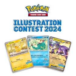 Pokemon TCG Illustration Contest 2024 Promo Cards SEALED (All 3 Promos) - Image 1