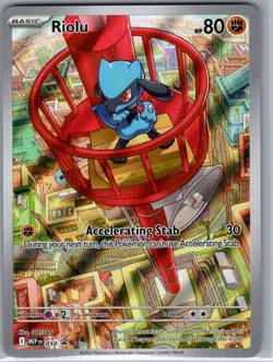 Riolu MEP 010 ME: Mega Evolution Promo - Pokemon Card - NM - Image 1
