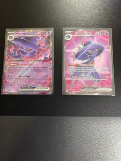 Phantasmal Flames Mismagius Full Art And EX Pokemon Card Lot Mint New 2025 Set - Image 1