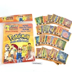New 1999 Pokemon Action Flipz Lenticular Collection Album + 34 Cards Artbox Ser1 - Image 1