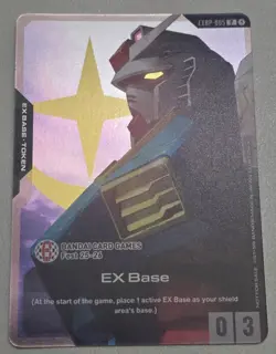 Bandai Card Games Fest 25-26 Exclusive EX Base EXBP-005 Gundam TCG Promo Card! - Image 1