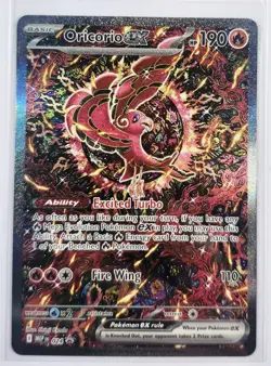 Oricorio EX 024 Promo Mega Charizard UPC Promo Pokemon Card NM 🔥 Rare SP - Image 1