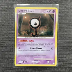 Unown J 76/146 | Regular Uncommon Pokemon Card TCG | D&P Legends Awakened 2008 - Image 4