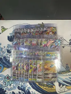 Pokemon Card Japanese Lot Set 50 Cards RRR Japanese BULK NM - Image 1