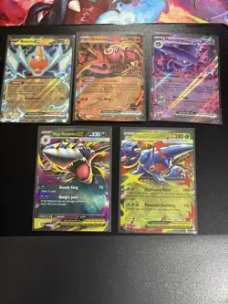 Phantasmal Flames EX Pokemon Card Mint Lot Of 5 New 2025 - Image 1