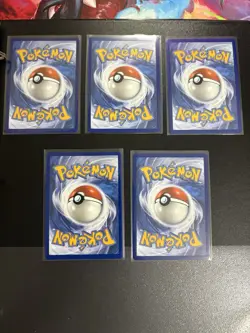 Phantasmal Flames EX Pokemon Card Mint Lot Of 5 New 2025 - Image 2