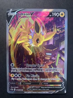 Jolteon V - SWSH183 SWSH: Sword & Shield Promo Cards Holo NM - Image 1