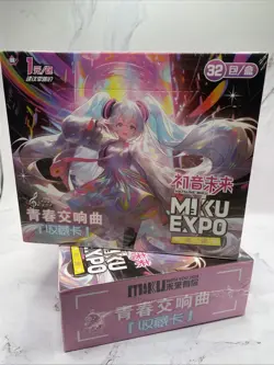 Kayou Hatsune Miku 32 Pack Booster Box CCG Trading Card Game New Anime 2024 - Image 3