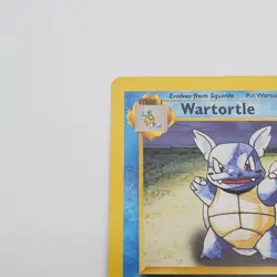 WARTORTLE W PROMO Stamped Pokemon Card - WOTC Base Set 2 63/130 - NM/LP - Image 2
