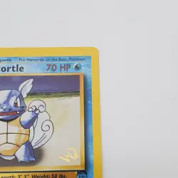 WARTORTLE W PROMO Stamped Pokemon Card - WOTC Base Set 2 63/130 - NM/LP - Image 3
