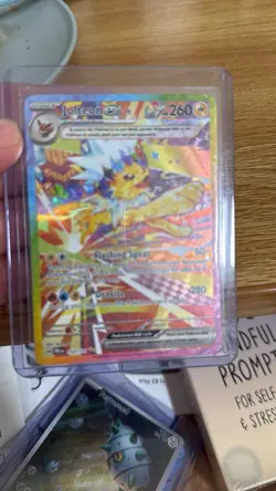 Pokemon Jolteon EX TCG Prismatic Evolutions Card 153/131 S&V - Image 1