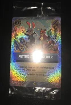 Lorcana Putting It All Together Disney Zootopia 2 Movie Promo Card Cinemark - Image 1