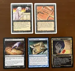 MTG Revised Edition, Demonic Attorney + Contract From Below + 3 Bonus Cards! LP - Image 5