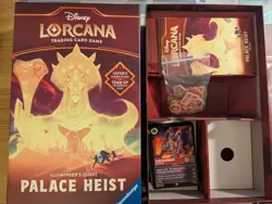 Disney Lorcana Palace Heist Jafar Scenario Deck w/ Battle Ground Cards - Image 1