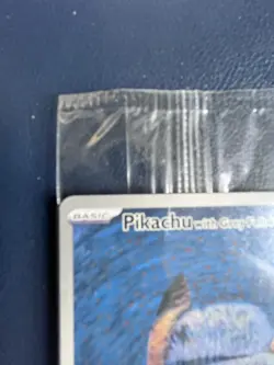 Pikachu With Grey Felt Hat 085 Promo Pokemon Van Gogh Card Sealed In Package - Image 3