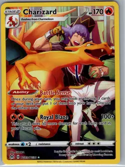 Charizard TG03/TG30 SWSH11: Lost Origin Trainer Gallery - Pokemon Card - NM - Image 1