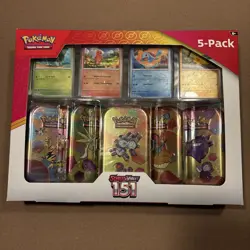 Pokemon Trading Card Game 5-Pack 151 Scarlet And Violet - Image 1