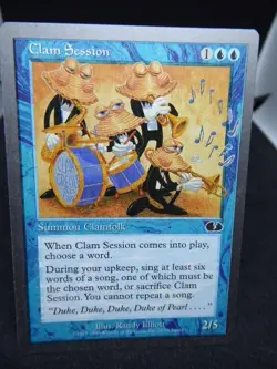 Clam Session -MTG - Magic the Gathering card- 1993-98 - Image 1