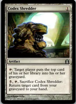 Magic the Gathering Codex Shredder Return to Ravnica MTG Free Shipping! - Image 1