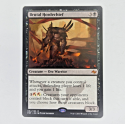 MTG Brutal Hordechief (Fate Reforged) 064/185 MYTHIC RARE (NEAR MINT) - Image 1