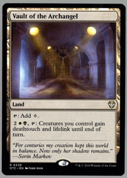 Vault of the Archangel 0339 Non Foil Rare Thunder Junction MTG Near Mint - Image 1