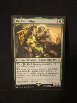 The Earth King 0172 Avatar: The Last Airbender 172 Magic TLA EN MTG - Image 1