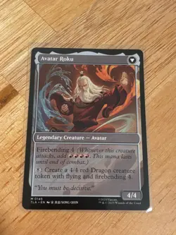 The Legend Of Roku - Non Foil (TLA 0145) MTG Avatar The Last Airbender - Image 2