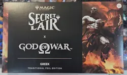 Magic The Gathering MTG Secret Lair Playstation God of War Kratos Greek Foil - Image 1