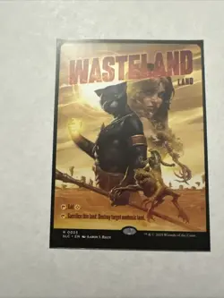 MTG Secret Lair Encyclopedia of Magic the Gathering Wasteland RARE - Image 1