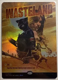 Magic the Gathering Secret Lair Encyclopedia Wasteland FOIL MTG - Image 1