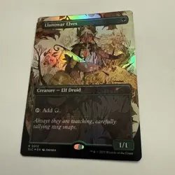 Llanowar Elves FOIL 0012 Secret Lair Countdown Kit SLC MTG Rare Unplayed Mint NM - Image 2