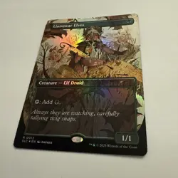 Llanowar Elves FOIL 0012 Secret Lair Countdown Kit SLC MTG Rare Unplayed Mint NM - Image 3
