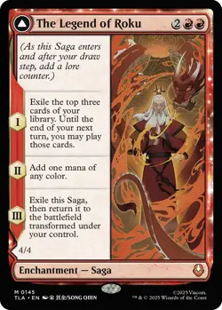 MTG Avatar The Last Airbender - The Legend of Roku NM - Image 1