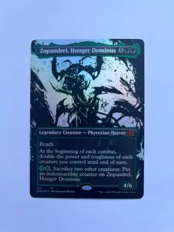 Zopandrel, Hunger Dominus (Showcase) Phyrexia: All Will Be One Foil - Image 2