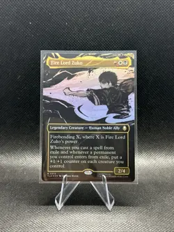 Fire Lord Zuko 315 (Borderless) Avatar: The Last Airbender Foil NM - Image 1