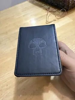 Magic The Gathering UltraPro Black Mana Symbol Deck box- Box only Good Condition - Image 1