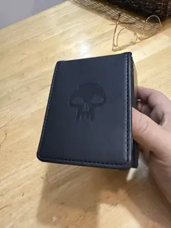 Magic The Gathering UltraPro Black Mana Symbol Deck box- Box only Good Condition - Image 2