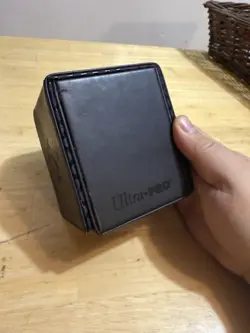 Magic The Gathering UltraPro Black Mana Symbol Deck box- Box only Good Condition - Image 5