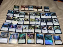 MTG Merfolk /Sea Creature Magic The Gathering Theme Lot+ Bonuses ! - Image 1