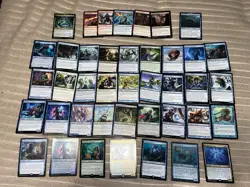 MTG Merfolk /Sea Creature Magic The Gathering Theme Lot+ Bonuses ! - Image 2