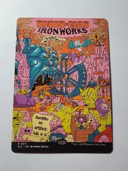 Krark-Clan Ironworks, NON-FOIL - Secret Lair Encyclopedia of Magic A-Z MTG NM - Image 1