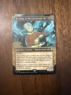 MTG Aang, at the Crossroads (Showcase) - Avatar: The Last Airbender (TLA) NM - Image 1