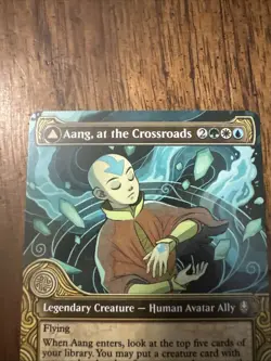 MTG Aang, at the Crossroads (Showcase) - Avatar: The Last Airbender (TLA) NM - Image 3
