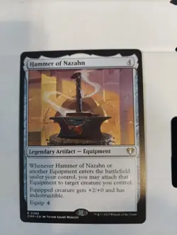 Hammer of Nazahn Commander Masters Regular - Image 1