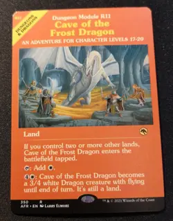 Cave Of The Frost Dragon - Showcase - AFR - MTG - EN - NM - 350 - Image 1