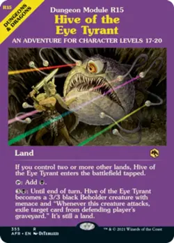 FOIL - Hive of the Eye Tyrant (Dungeon Module) - Adventures in the Forgotten Rea - Image 1