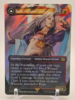 Kuja, Genome Sorcerer (Borderless) (Surge Foil) NM Final Fantasy - Image 1