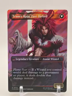 Kuja, Genome Sorcerer (Borderless) (Surge Foil) NM Final Fantasy - Image 2