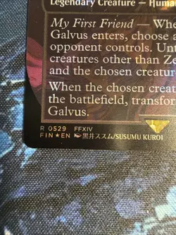 Zenos yae Galvus (Borderless) (Surge Foil) Final Fantasy Foil - Image 2