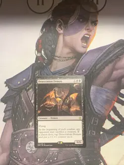 MTG Magic the Gathering Desecration Demon (44/76) DD Nissa vs. Ob Nixilis LP - Image 1